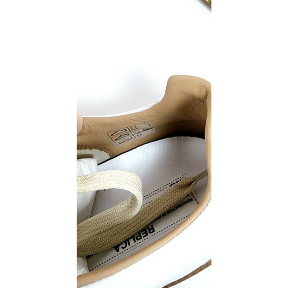 MAISON MARGIELA Leather Sneakers US8 UK7 EU41 Paint Splatter main image 12